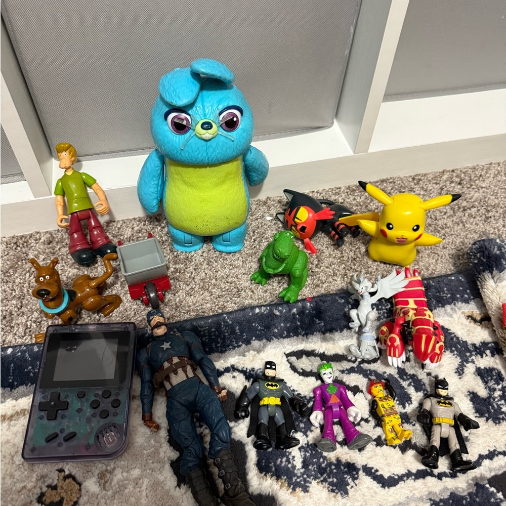 Misc Toy bundle Pokemon Batman scooby